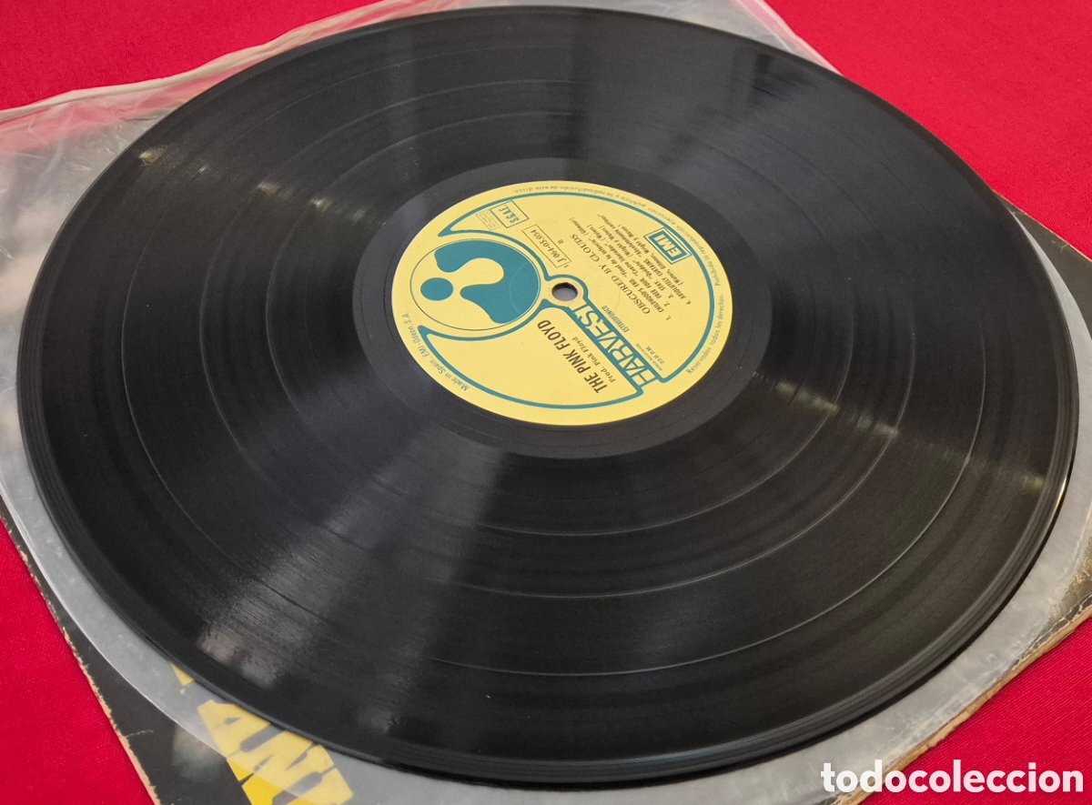 Discos de vinilo: Pink Floyd &ndash; Obscured By Clouds Lp Spain 72 - Foto 6