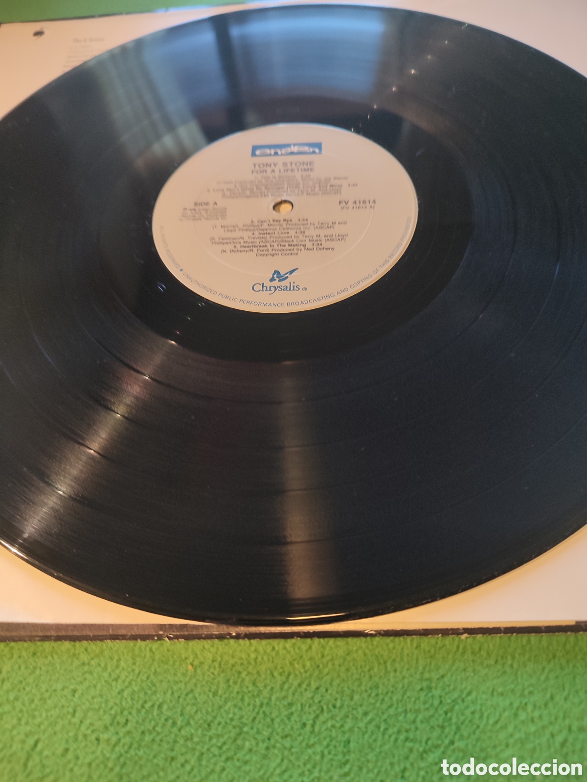 Discos de vinilo: Tony Stone - For a Lifetime edici&oacute;n inglesa - Foto 3