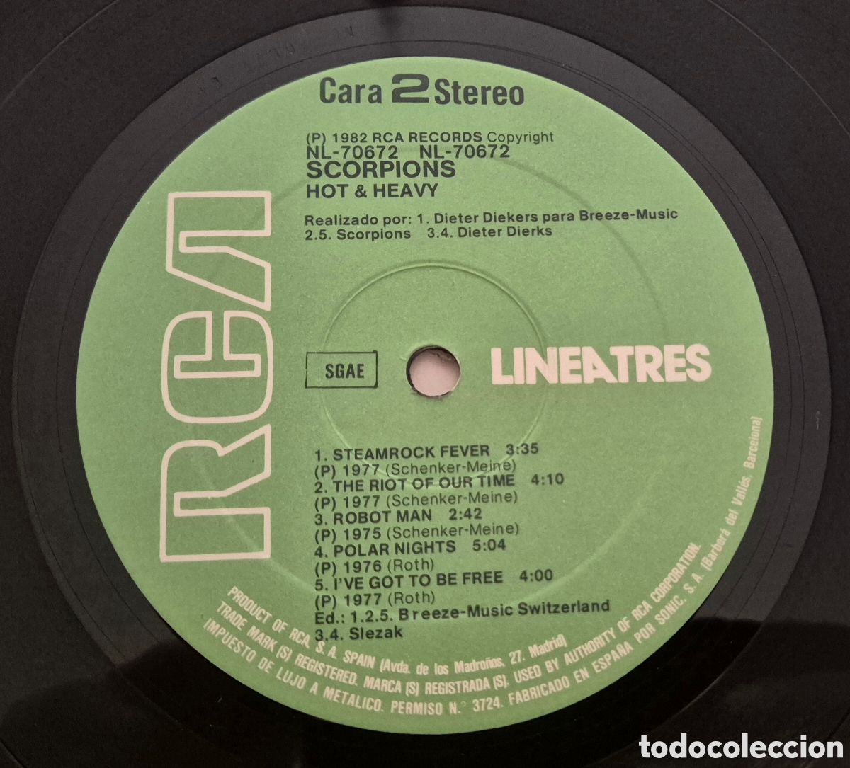 Discos de vinilo: Scorpions &ndash; Hot & Heavy LP - Foto 7