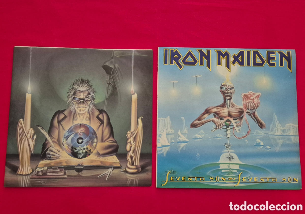 Discos de vinilo: Iron Maiden &ndash; Seventh Son Of A Seventh Son Lp 1988