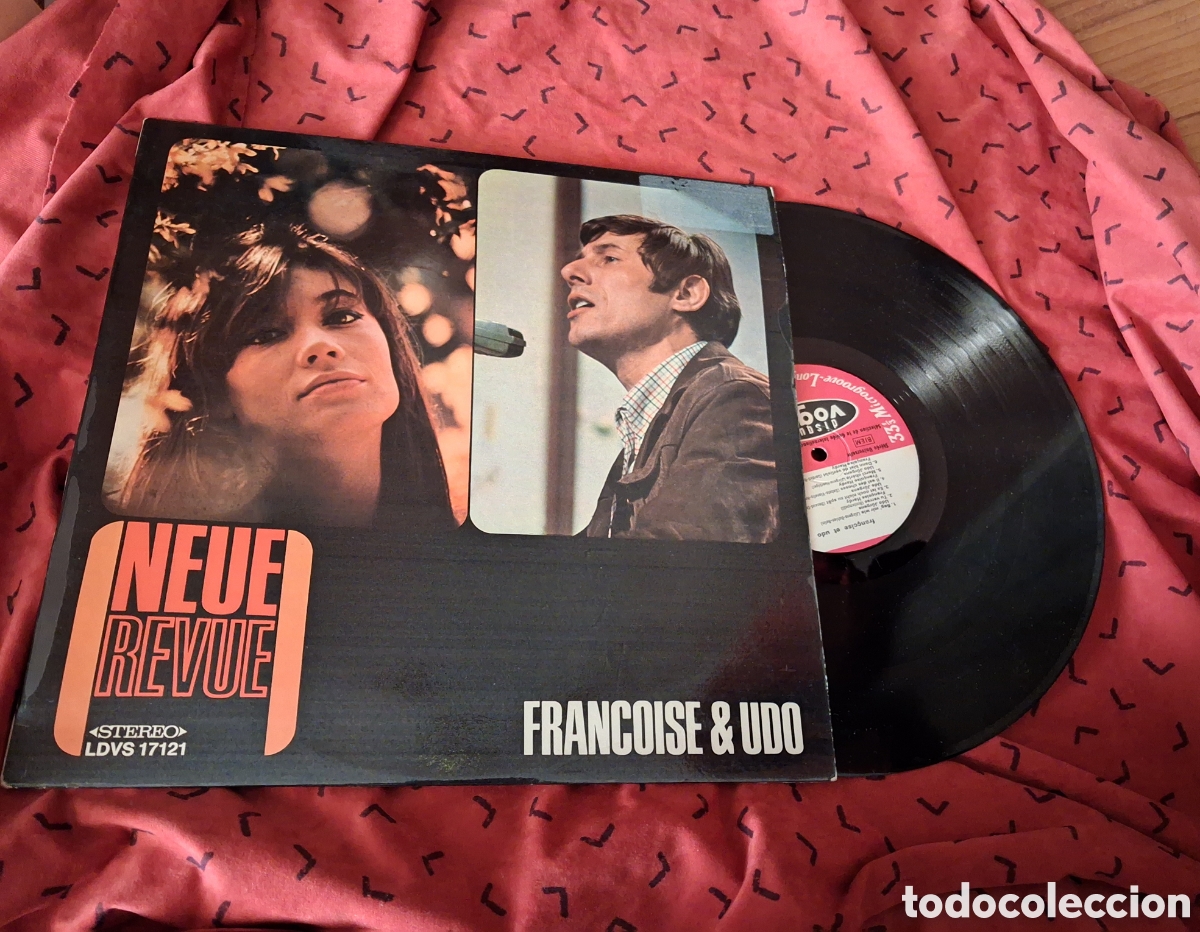 Discos de vinilo: ran&ccedil;oise hardy &&nbsp;Udo jurgens&nbsp;lp&nbsp;1967 france Fran&ccedil;oise & Udo