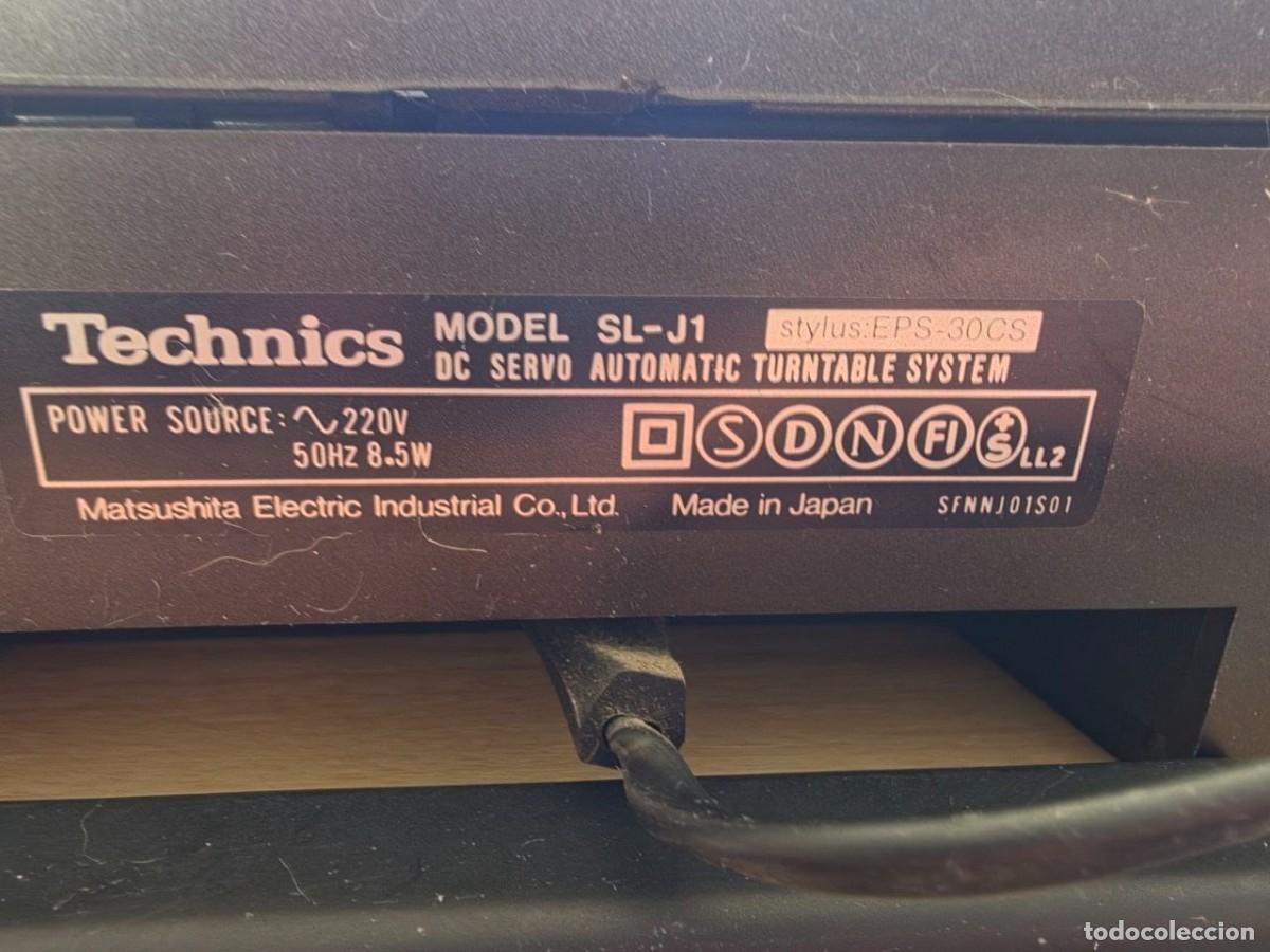 Discos de vinilo: Tocadiscos Technics SL-J1 Direct Drive Linear Tracking (Para revisar) - Foto 5