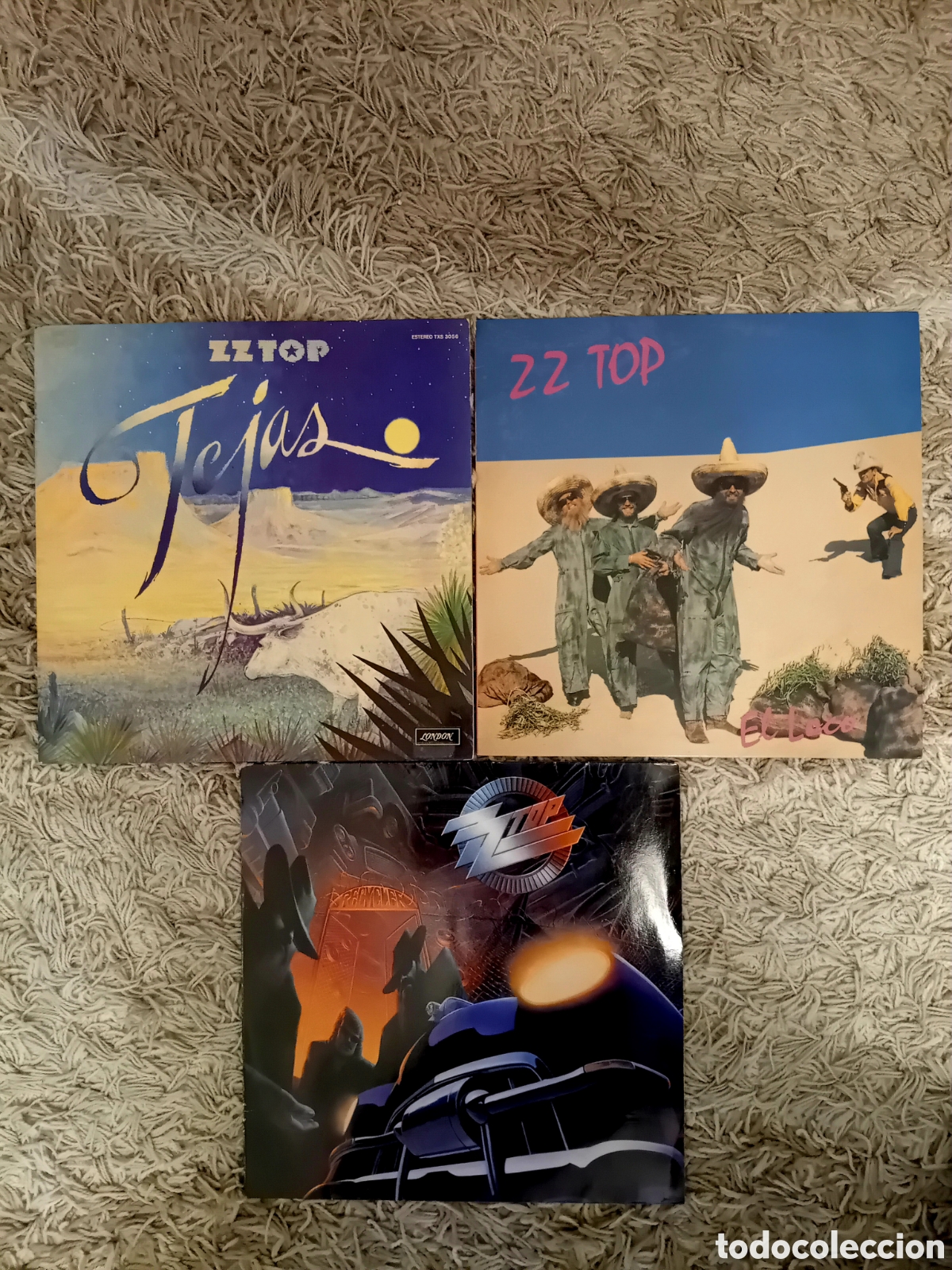 Discos de vinilo: LOTE OFERTA VINILOS ZZ TOP - Foto 1