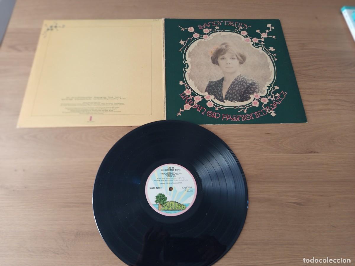 Discos de vinilo: JOYA LP ORIGINAL. SANDY DENNY / LIKE AN OLD FASHIONED WALTZ / ISLAND ILPS 9258 1&ordf; EDIC. UK 1974 GATE