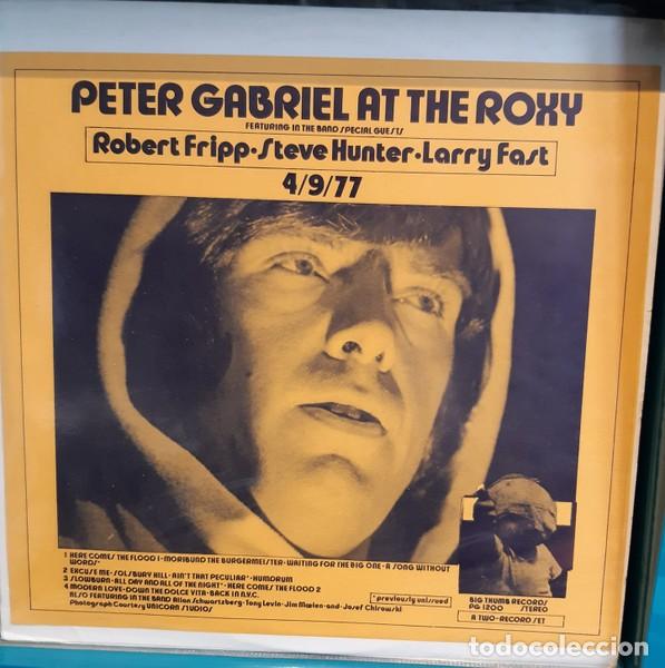 Discos de vinilo: PETER GABRIEL AT THE ROXY 4/9/77