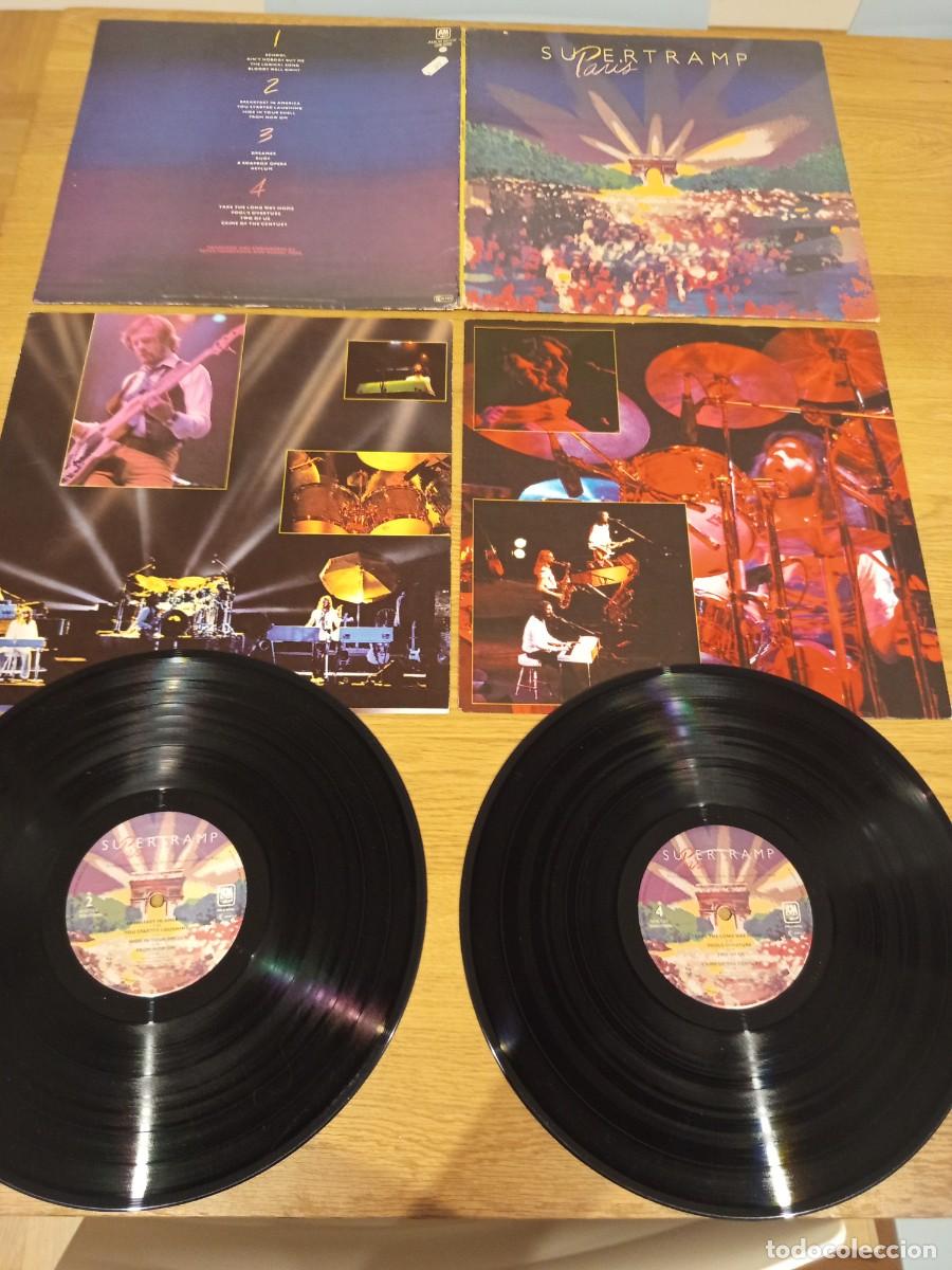 Discos de vinilo: GENIAL DOBLE LP ORIGINAL. SUPERTRAMP / PARIS / SELLO AM AMLM 66702 / A&Ntilde;O 1980 / GATEFOLD / COMPLETO.