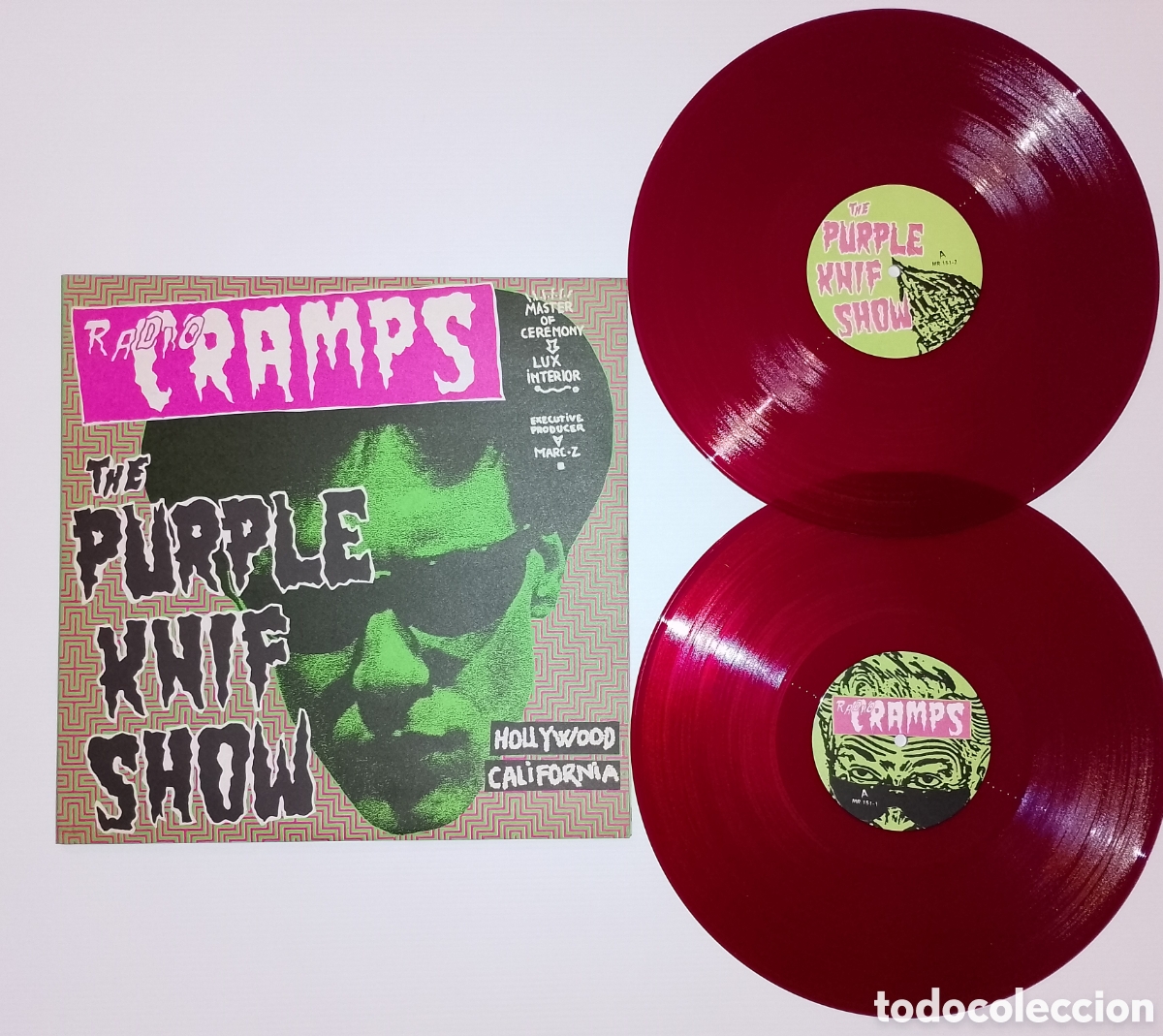 Vinyl-Schallplatten: THE CRAMPS - PURPLE KNIF SHOW LIMITED 300 copies 1999