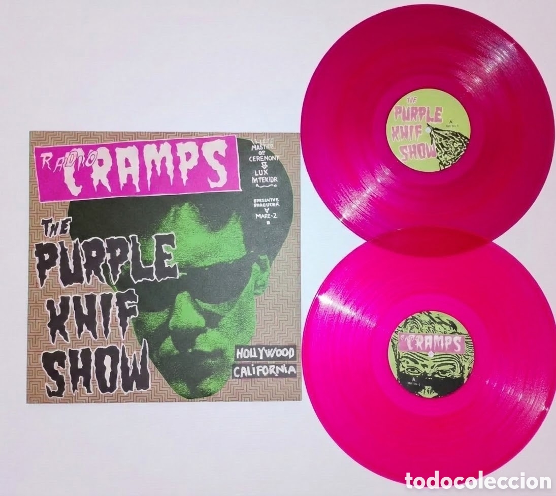 Discos de vinilo: THE CRAMPS - PURPLE KNIF SHOW LIMITED 300 copies 1999