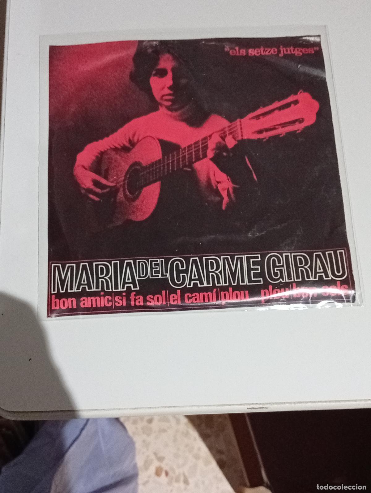 Discos de vinilo: Maria Del Carme Girau &ndash; Canta Les Seves Can&ccedil;ons
