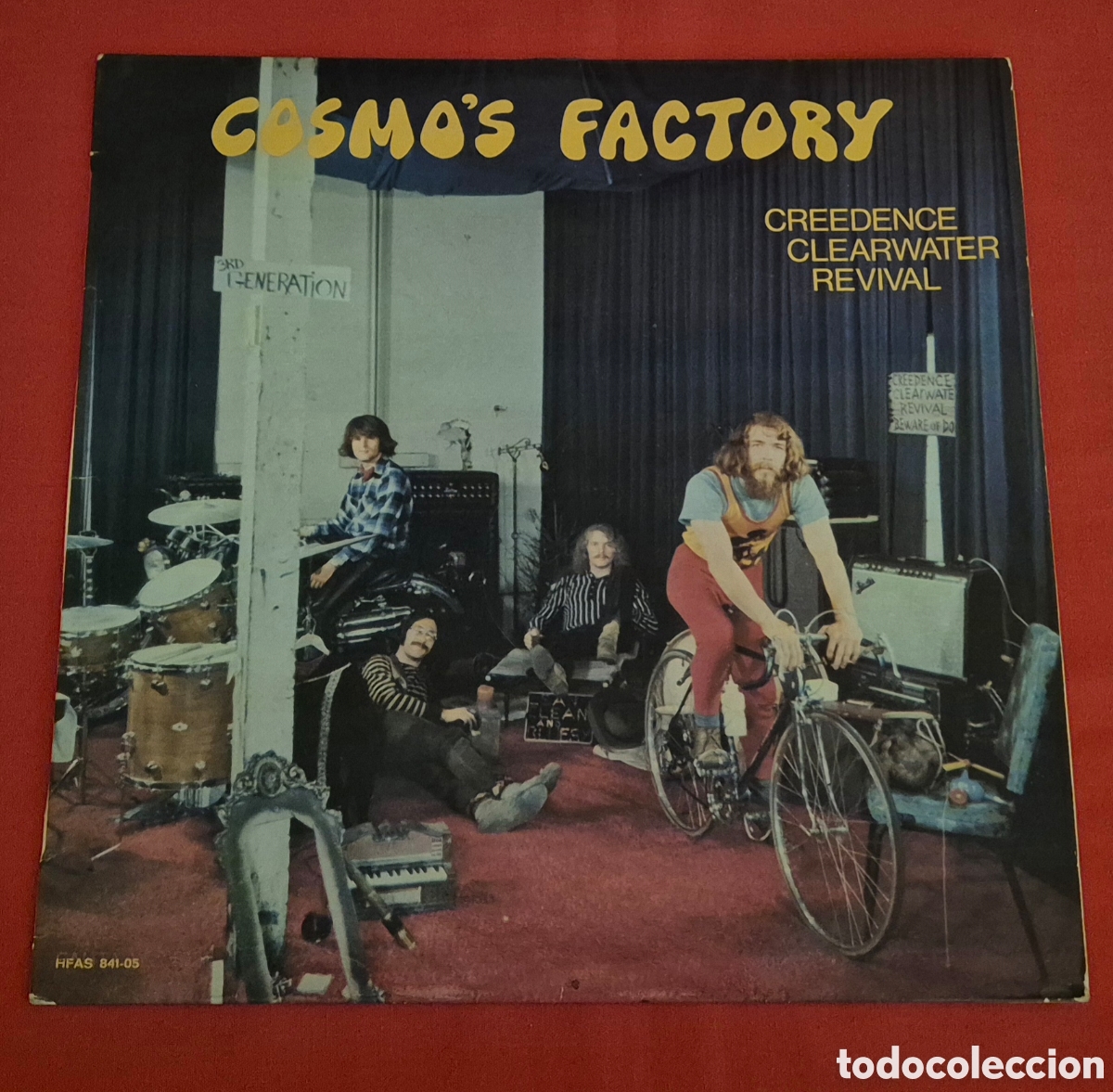 Discos de vinilo: Creedence Clearwater Revival Cosmo's Factory Lp 1976