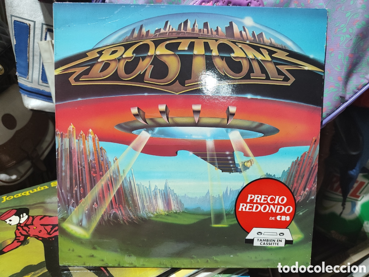 Discos de vinilo: Boston Don't Look Back lp edic. spain