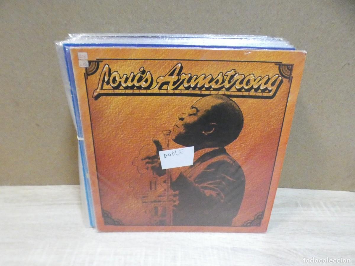Discos de vinilo: ARKANSAS1980 BOXX801 LP ESTADO CORRECTISIMO LOUIS ARMSTRONG DOBLE LP