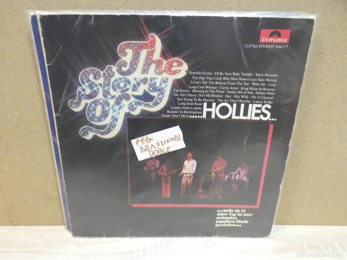 Discos de vinilo: ARKANSAS1980 BOXX801 LP MUY USADO AUN REPRODUCIBLE HOLLIES DOBLE LP CON PEQUE&Ntilde;AS ABRASIONES