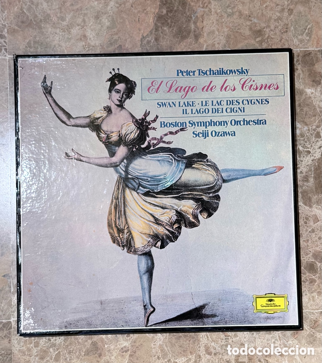 Discos de vinilo: El Lago de los Cisnes - Tchaikovsky - 3 LPS