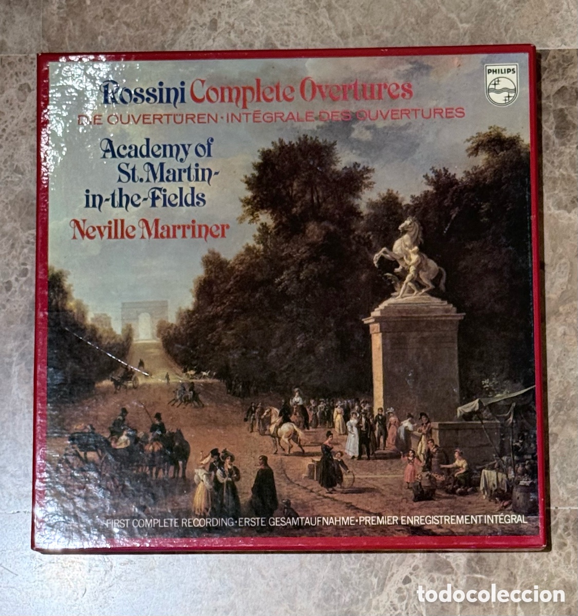 Discos de vinilo: Rossini Oberturas Completas 4 LPS Caja