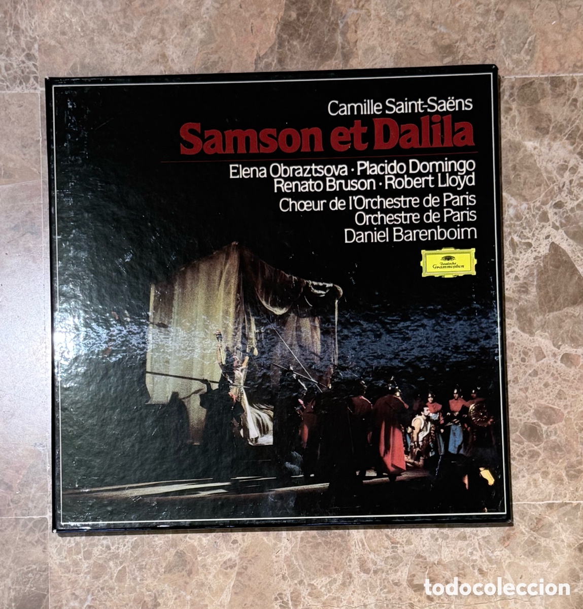 Discos de vinilo: Samson et Dalila - Barenboim - DG - 3 LPs