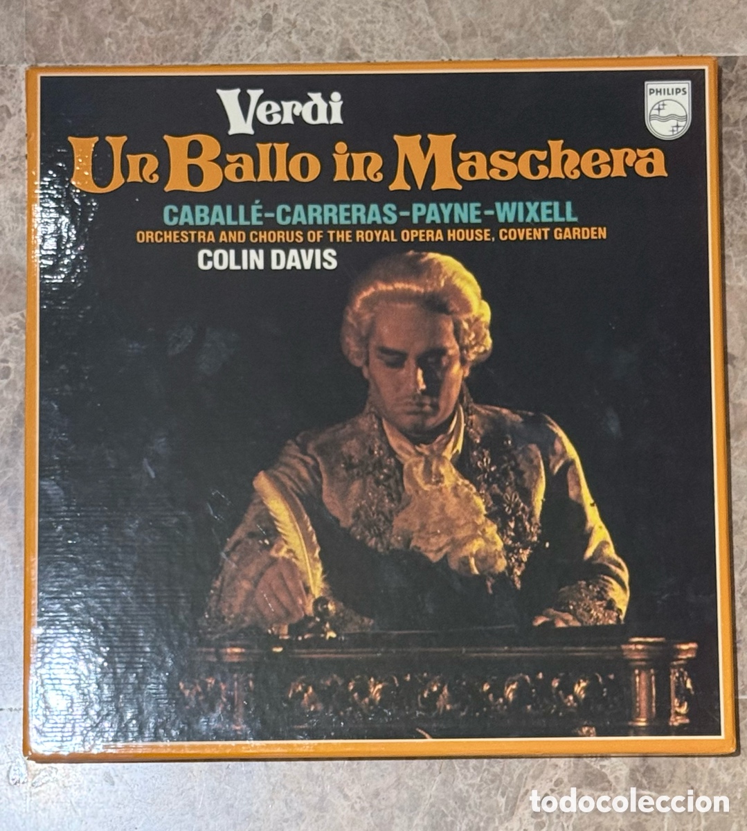 Discos de vinilo: Verdi: Un Ballo in Maschera 3 LP Box Set