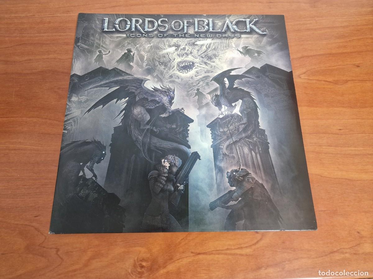Discos de vinilo: LORDS OF BLACK ICONS OF THE NEW DAYS 2X 12&rdquo;LP BLACK VINYL spanish metal