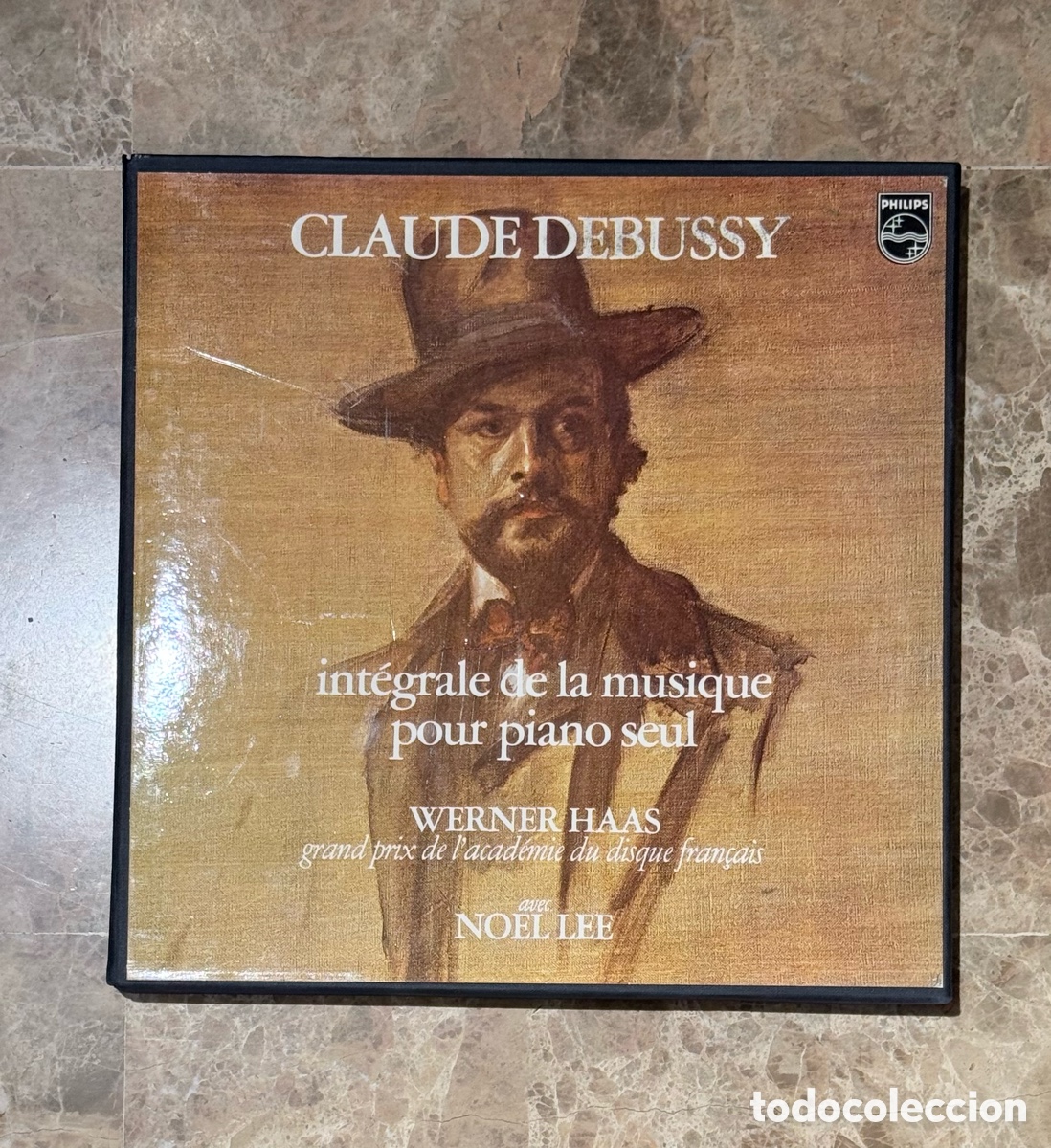 Discos de vinilo: Claude Debussy: M&uacute;sica para Piano Solo 6 LPS