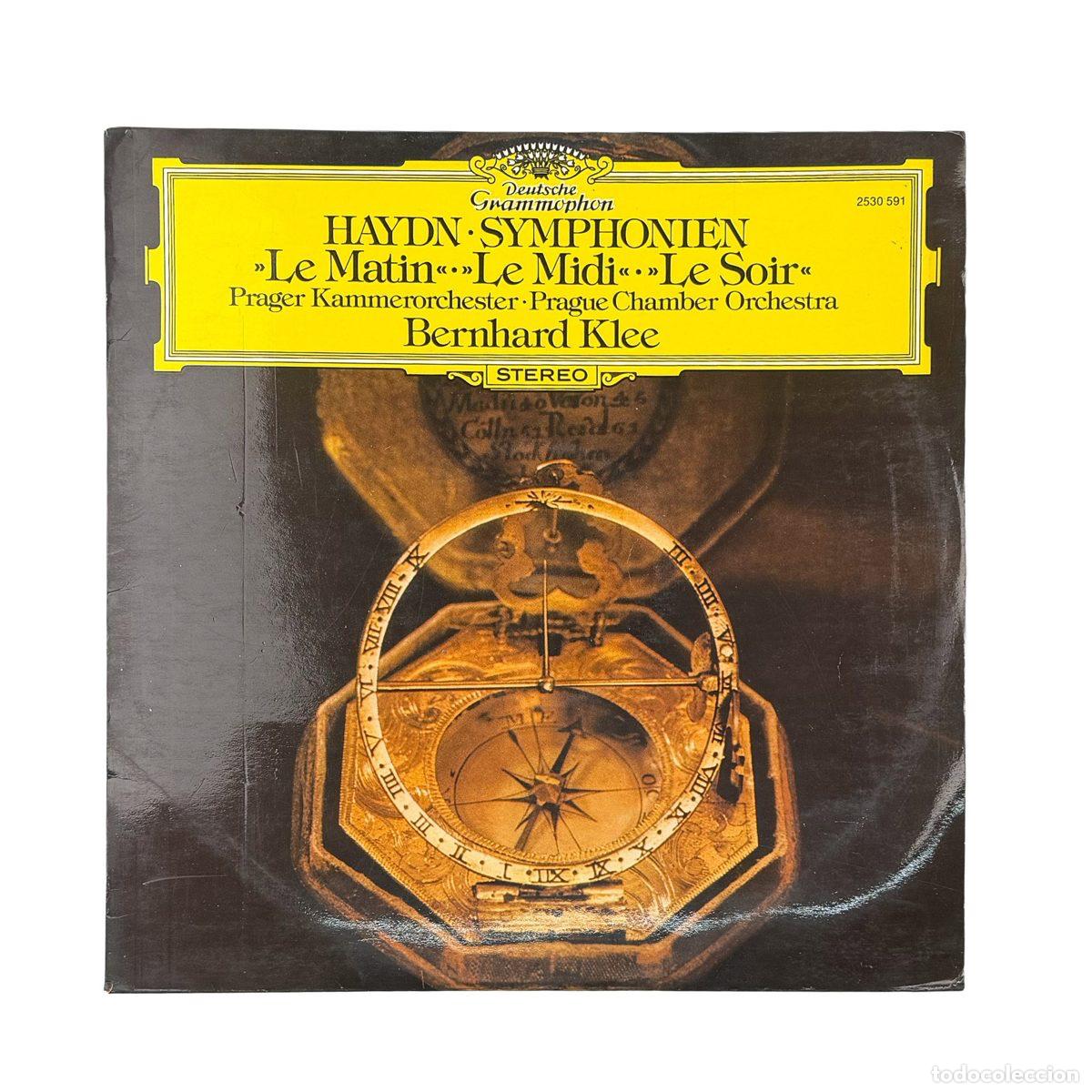 Discos de vinil: LP. Joseph Haydn. Symphonien - Le Matin * Le Midi * Le Soir (VG+/VG+)