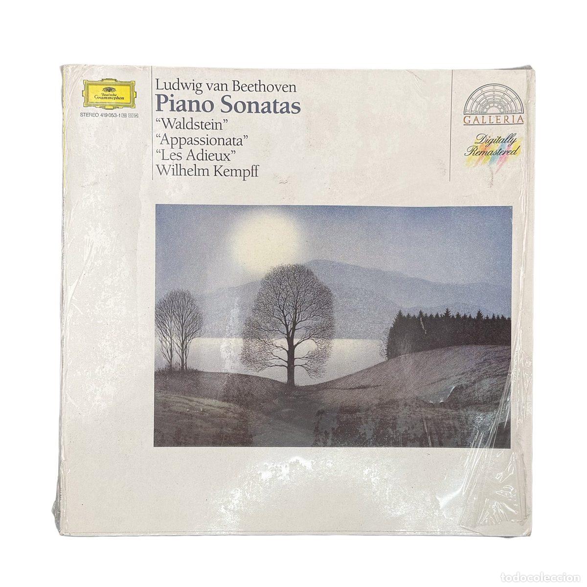 Dischi in vinile: LP. Ludwig van Beethoven. Piano Sonatas ''Waldstein'' / ''Appassionata'' / ''Les Adieux'' (VG+/VG+)