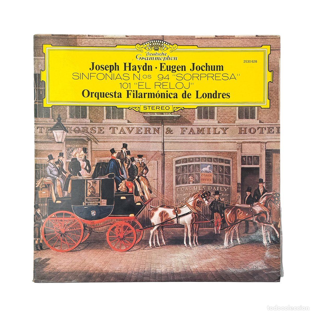 Discos de vinil: LP. Joseph Haydn. Sinfon&iacute;as N.os 94 ''Sorpresa'' / 101 ''El Reloj'' (VG+/VG+)