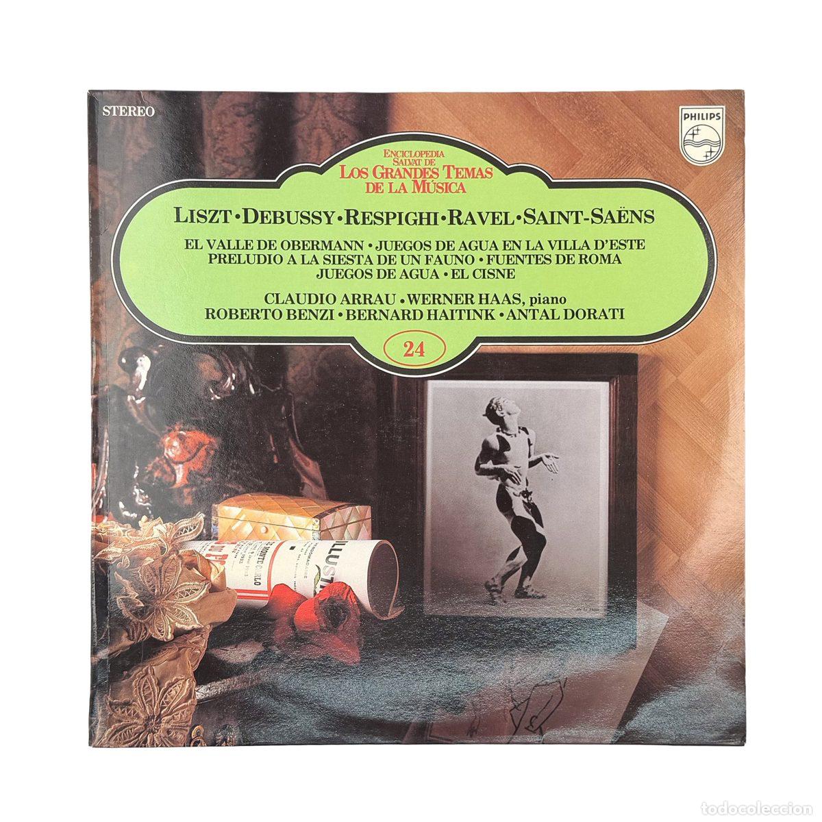 Disques de vinyle: LP. Franz Liszt. El Valle De Obermann / Juegos De Agua En La Villa D'Este / Preludio A... (VG+/VG+)