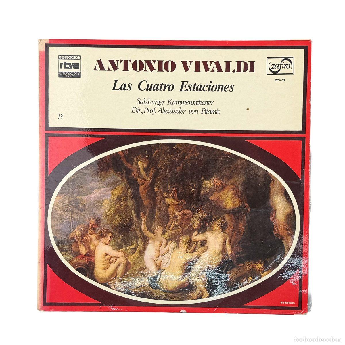Disques de vinyle: LP. Antonio Vivaldi. Las Cuatro Estaciones (VG+/VG+)