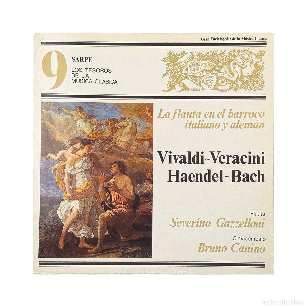 Disques de vinyle: LP. Antonio Vivaldi. La Flauta En El Barroco Italiano Y Alem&aacute;n (VG+/VG+)