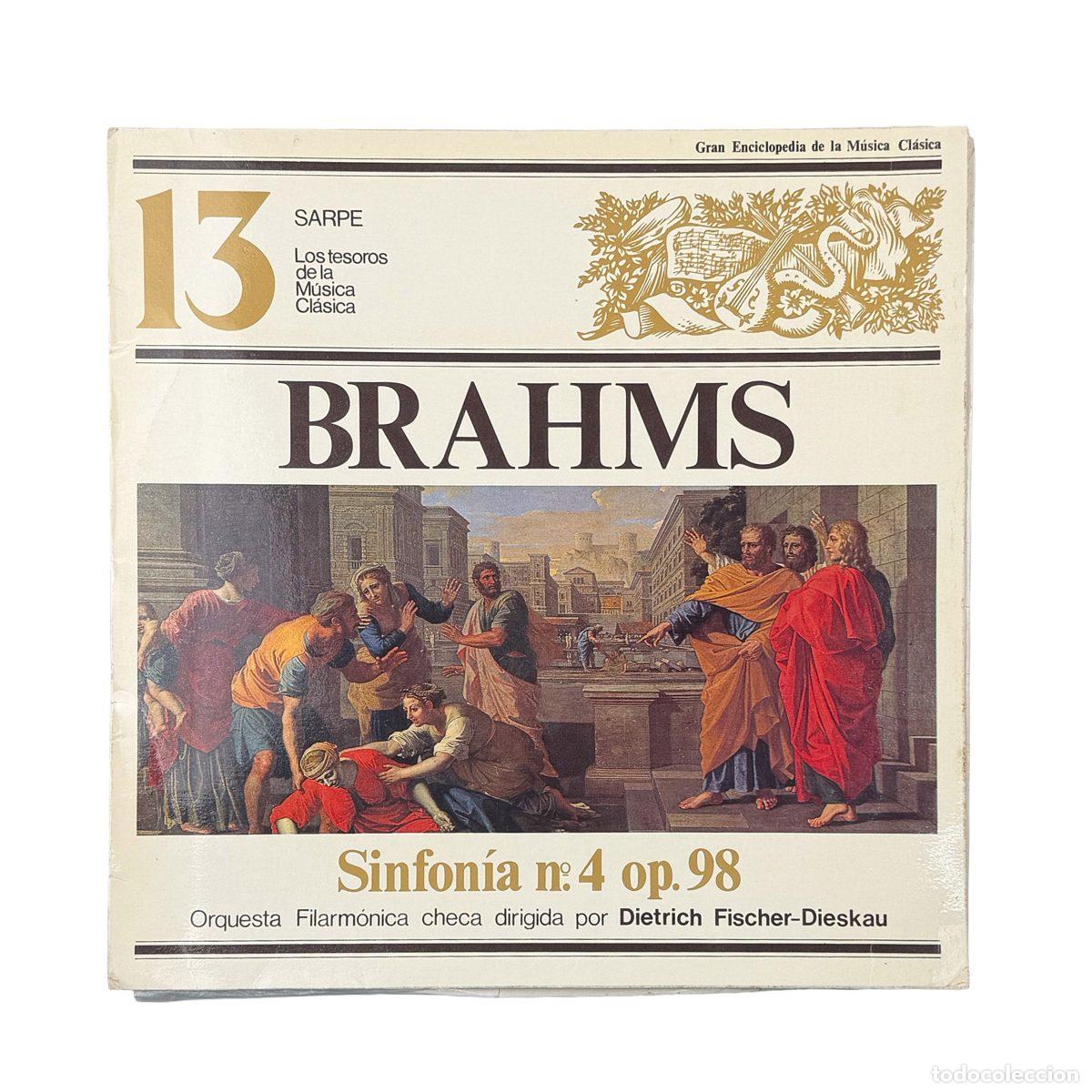 Vinyl-Schallplatten: LP. Johannes Brahms. Sinfon&iacute;a N&ordm;4 Op. 98 (VG+/VG+)