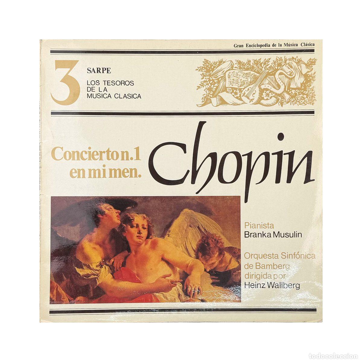 Dischi in vinile: LP. Fr&eacute;d&eacute;ric Chopin. Concierto n.1 en mi men. (VG+/VG+)