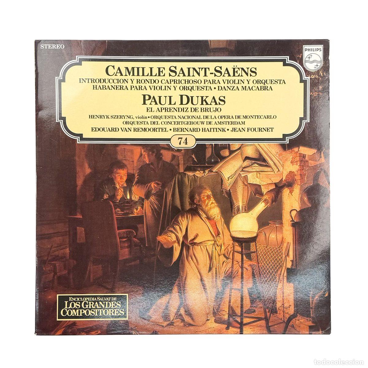 Dischi in vinile: LP. Camille Saint-Sa&euml;ns. Introducci&oacute;n Y Rond&oacute; Caprichoso Para Viol&iacute;n Y Orquesta, Op.28 &middot;... (VG/NM)