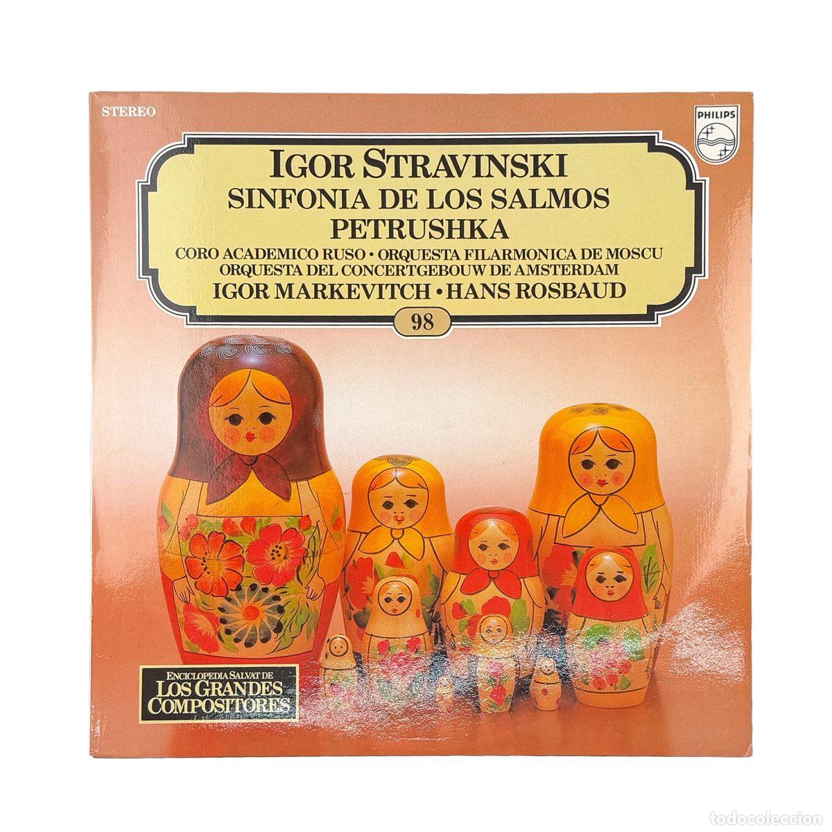 Dischi in vinile: LP. Igor Stravinsky. А. В. Свешникова &middot; Moscow Philharmonic Orchestra &middot; Concertgebouwor... (VG+/VG+)