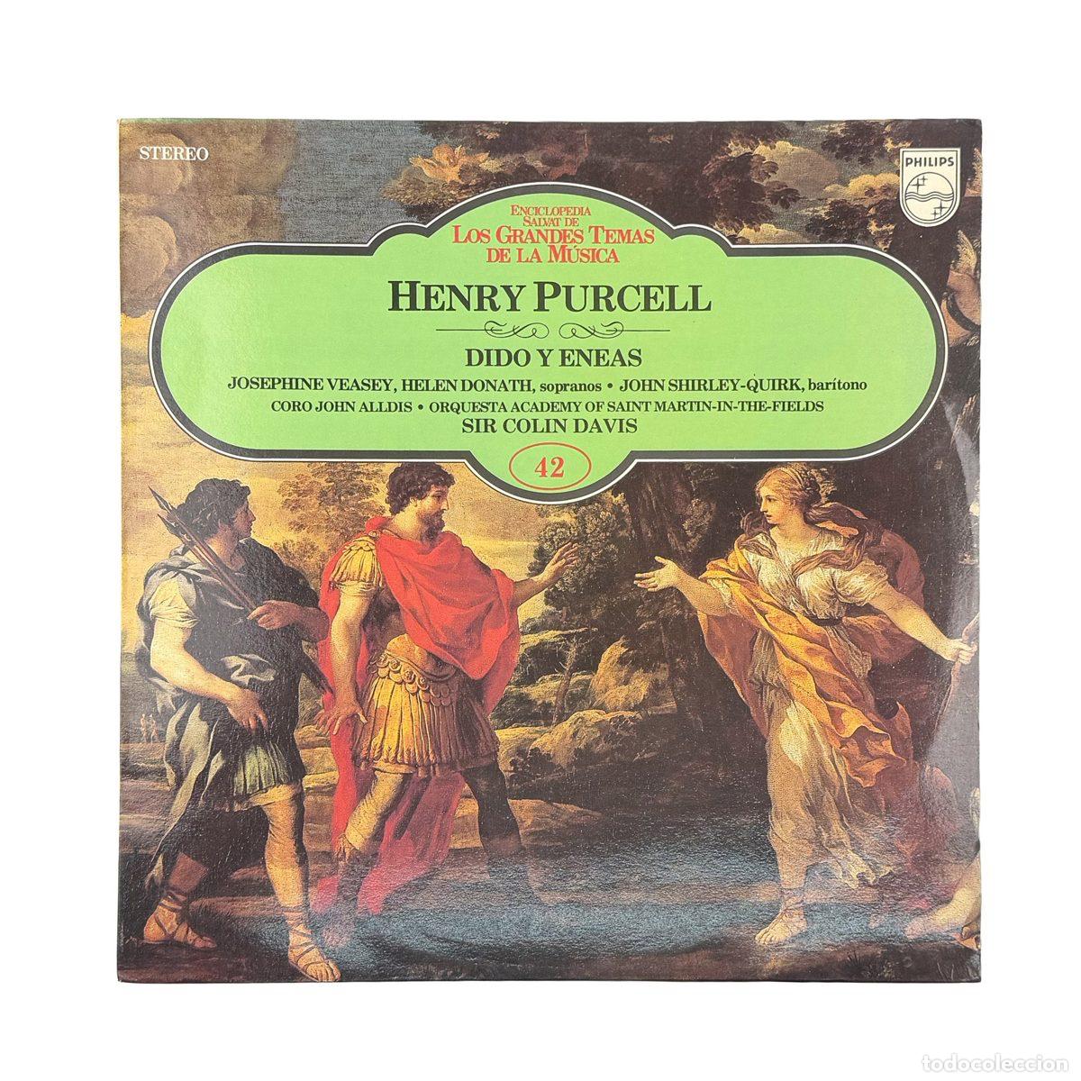 Dischi in vinile: LP. Henry Purcell. Dido y Eneas (VG+/VG+)