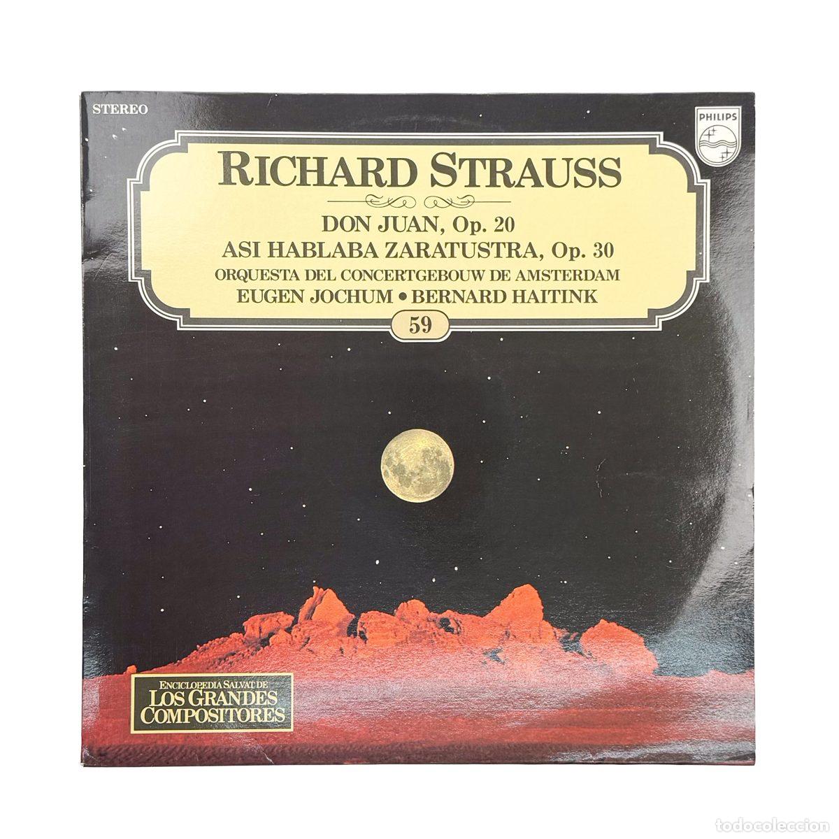 Dischi in vinile: LP. Richard Strauss. Don Juan, Op. 20 / As&iacute; Hablaba Zaratustra, Op. 30 (NM/NM)