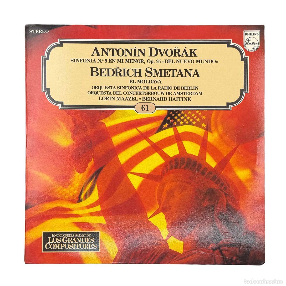 Dischi in vinile: LP. Anton&iacute;n Dvoř&aacute;k. Sinfon&iacute;a No. 9 En Mi Menor, Op. 95 ''Del Nuevo Mundo'' - El Moldava (VG+/NM)