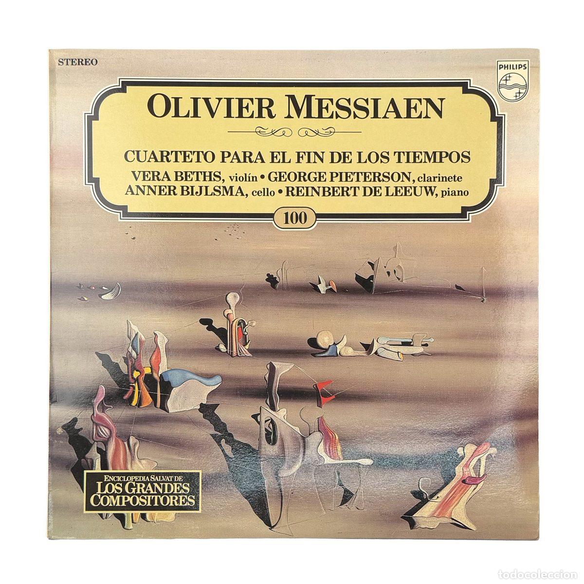 Dischi in vinile: LP. Olivier Messiaen. Cuarteto Para El Fin De Los Tiempos (NM/NM)