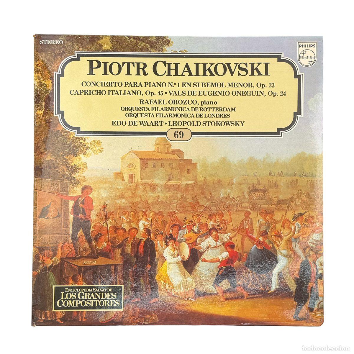 Dischi in vinile: LP. Pyotr Ilyich Tchaikovsky. Concierto Para Piano No. 1 En Si Bemol Menor, Op. 23 - Ca... (VG+/VG+)