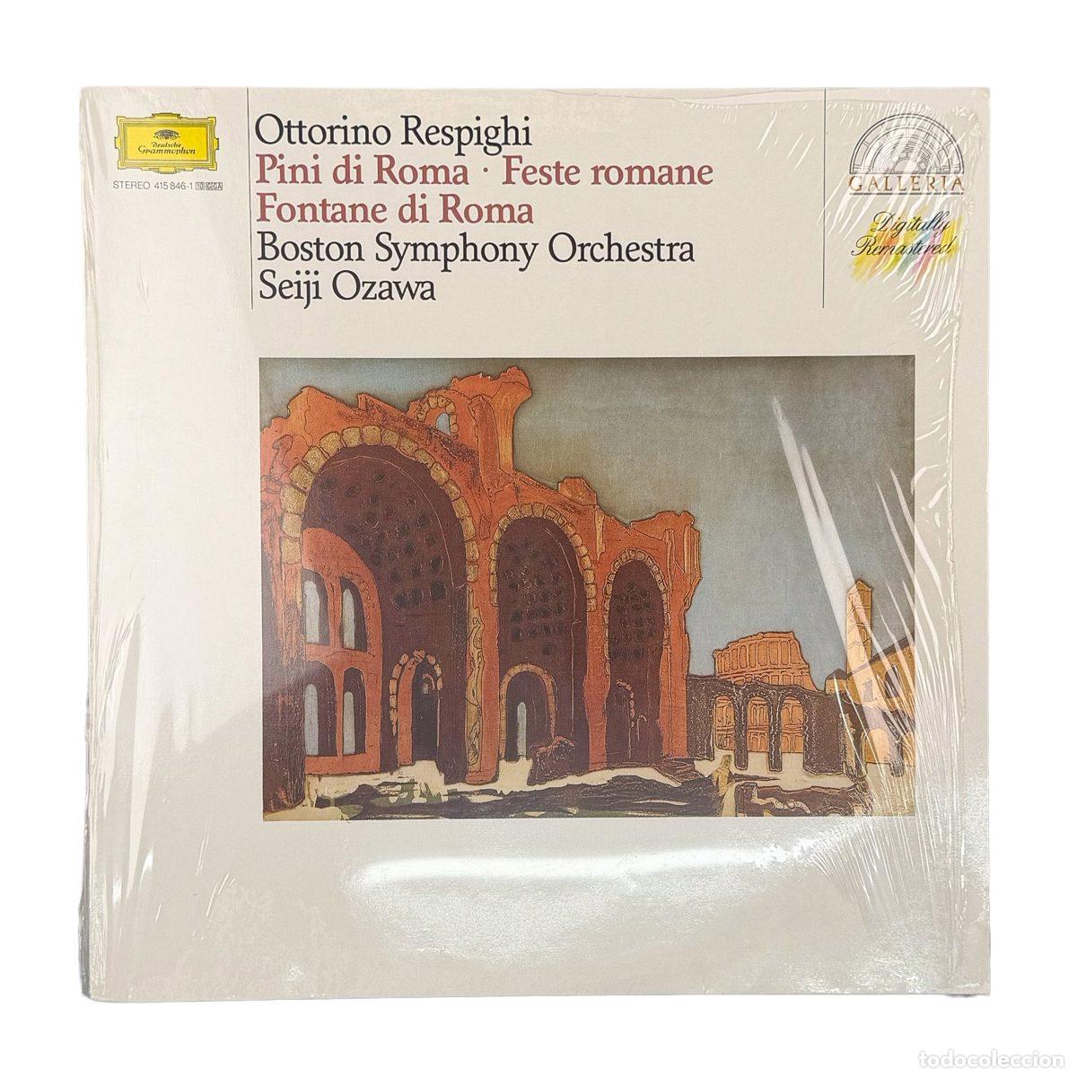 Dischi in vinile: LP. Ottorino Respighi. Pini Di Roma &bull; Feste Romane &bull; Fontane Di Roma (NM/NM)