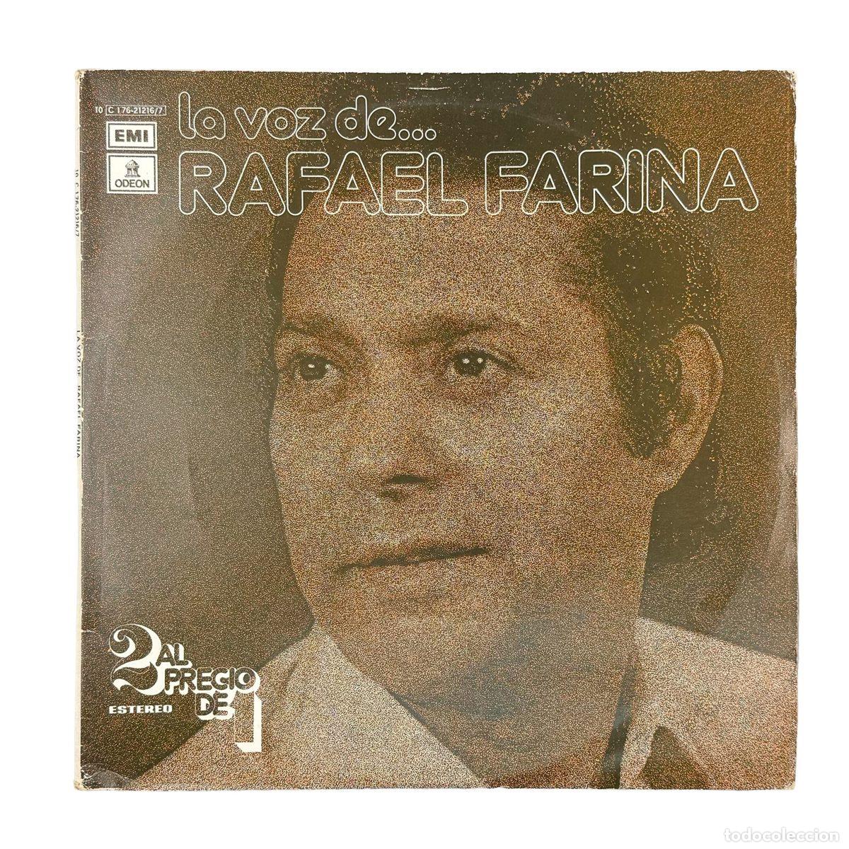 Discos de vinilo: 2xLP. Rafael Farina. La voz de... (VG+/VG) - Foto 1