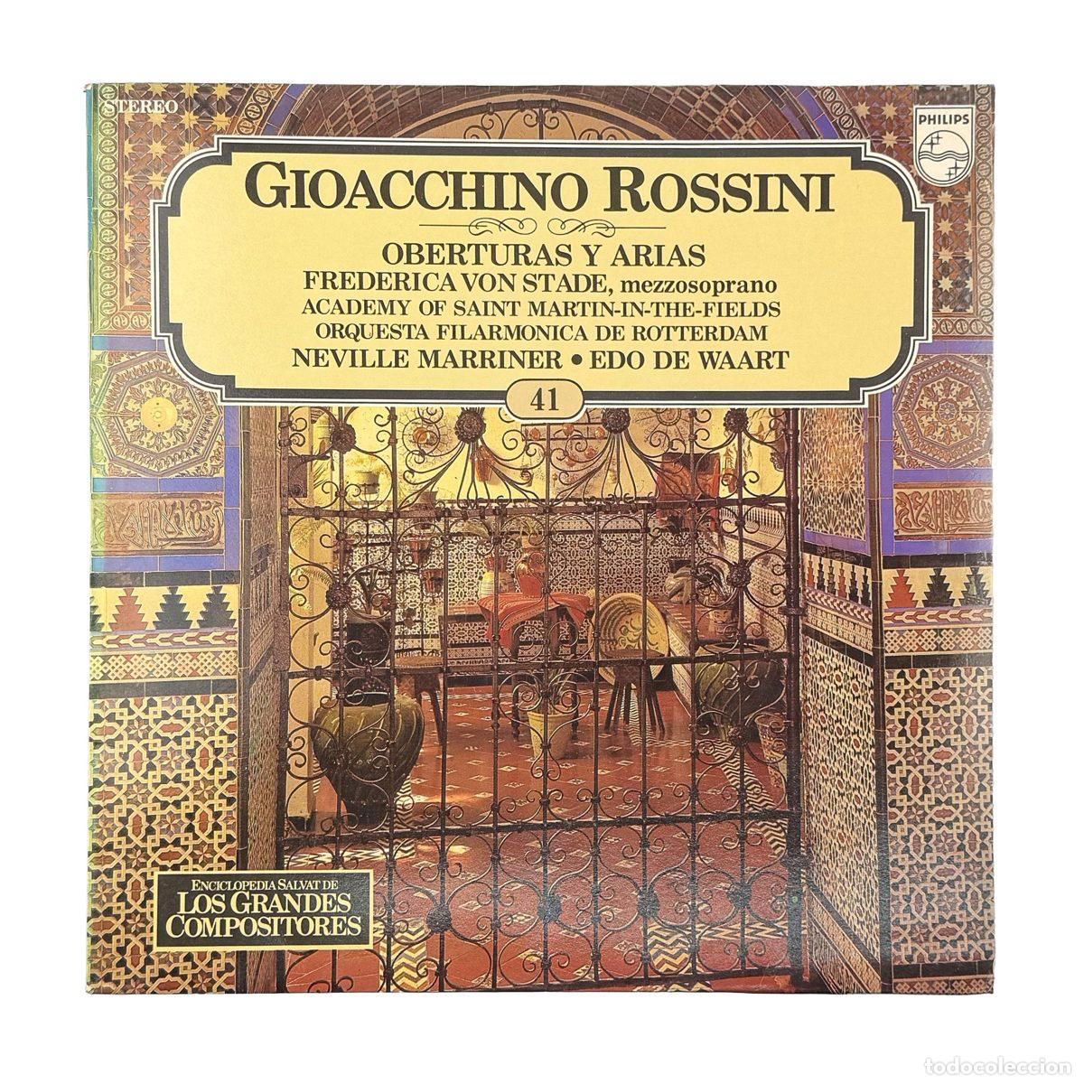 Vinyl records: LP. Gioacchino Rossini. Oberturas Y Arias (VG+/VG+)