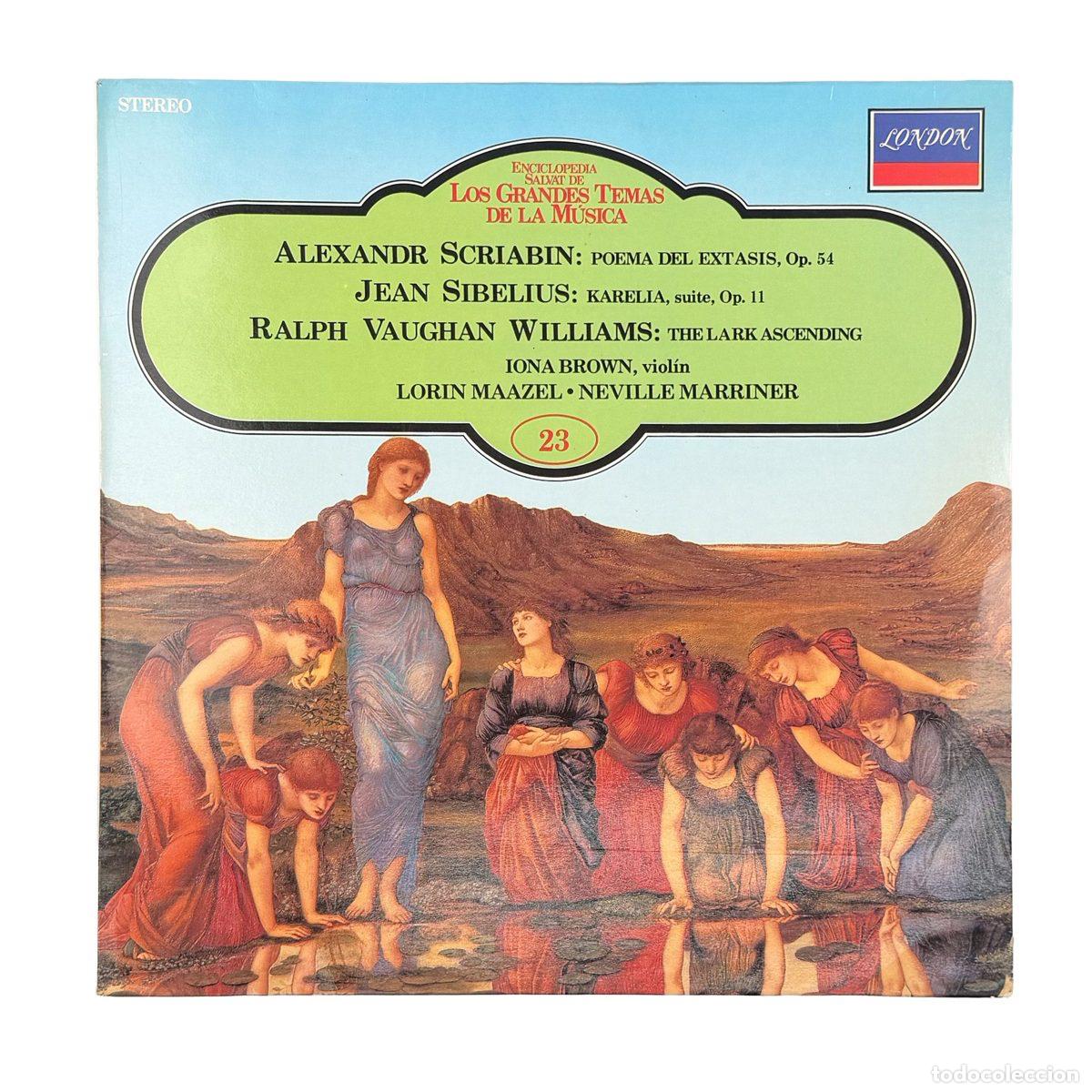 Discos de vinilo: LP. Alexander Scriabin. Poema Del Extasis, Op.54 / Karelia, Suite Op.11 / The Lark Asce... (VG+/VG+)