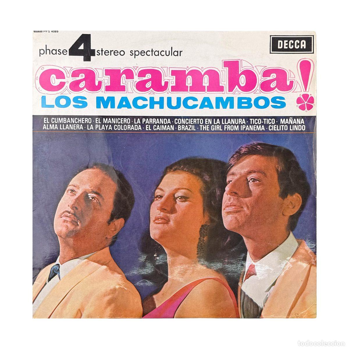 Discos de vinilo: LP. Los Machucambos. &iexcl;Caramba! (VG/F)
