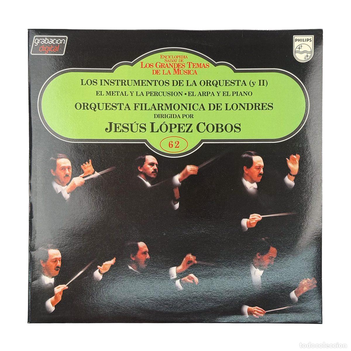 Discos de vinilo: LP. Jes&uacute;s L&oacute;pez-Cobos. Los Instrumentos De La Orquesta (Y 2) (NM/NM)