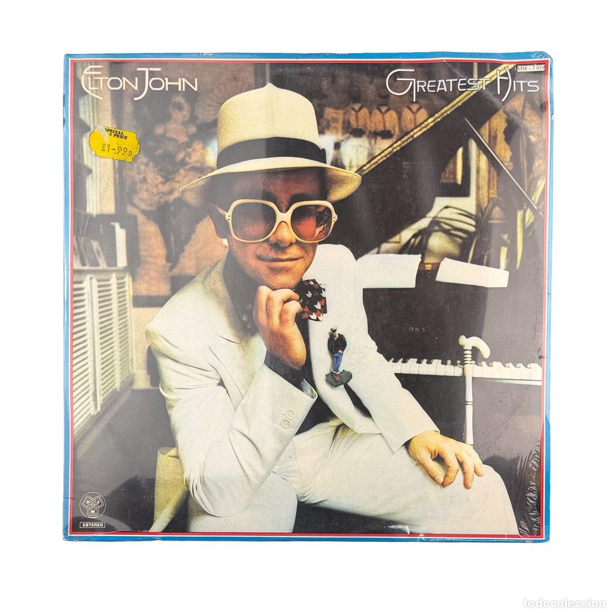Discos de vinilo: LP. Elton John. Greatest Hits (M/M) - Foto 1