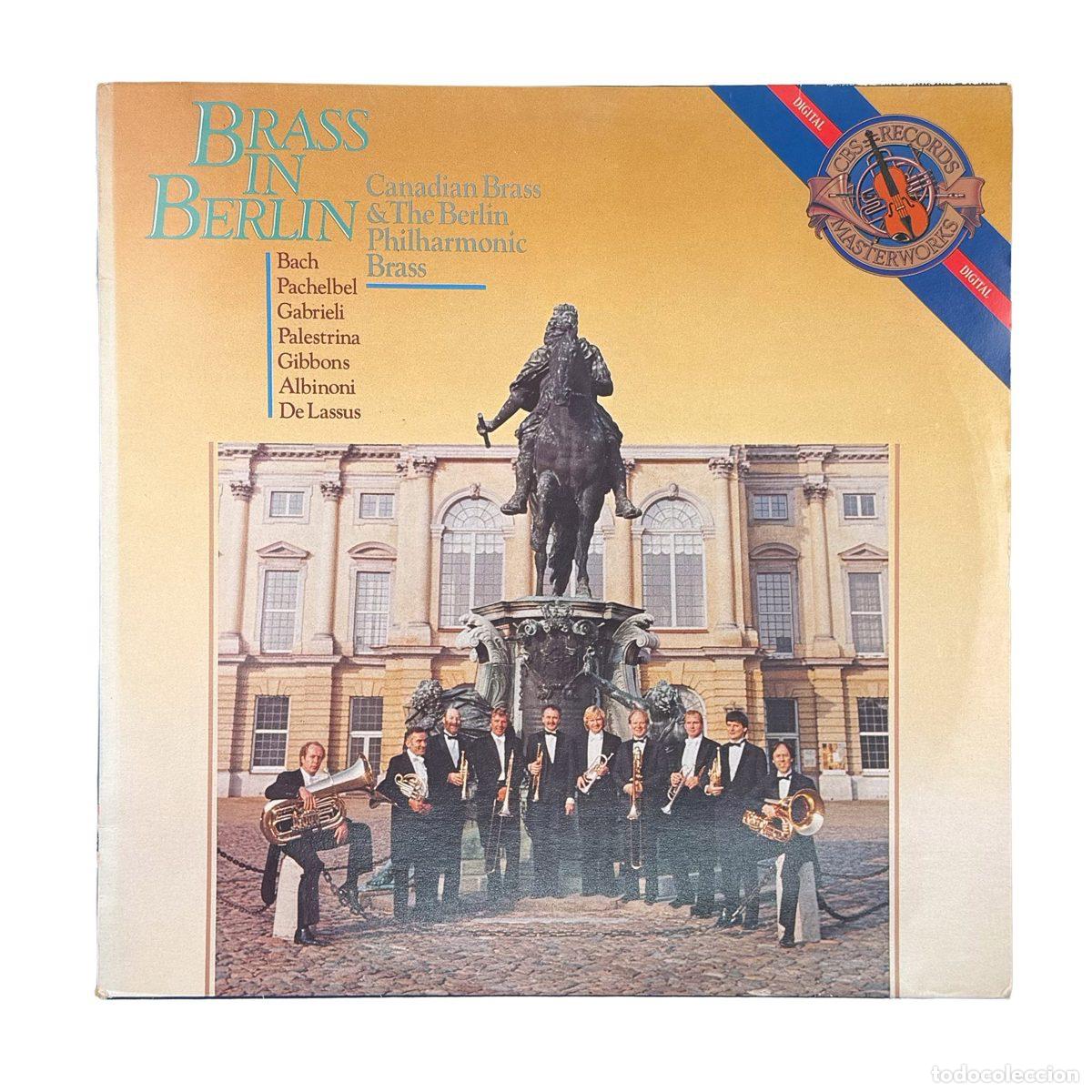 Discos de vinilo: LP. The Canadian Brass & Blechbl&auml;ser-Ensemble Der Berliner Philharmoniker. Brass In Berlin (NM/NM)