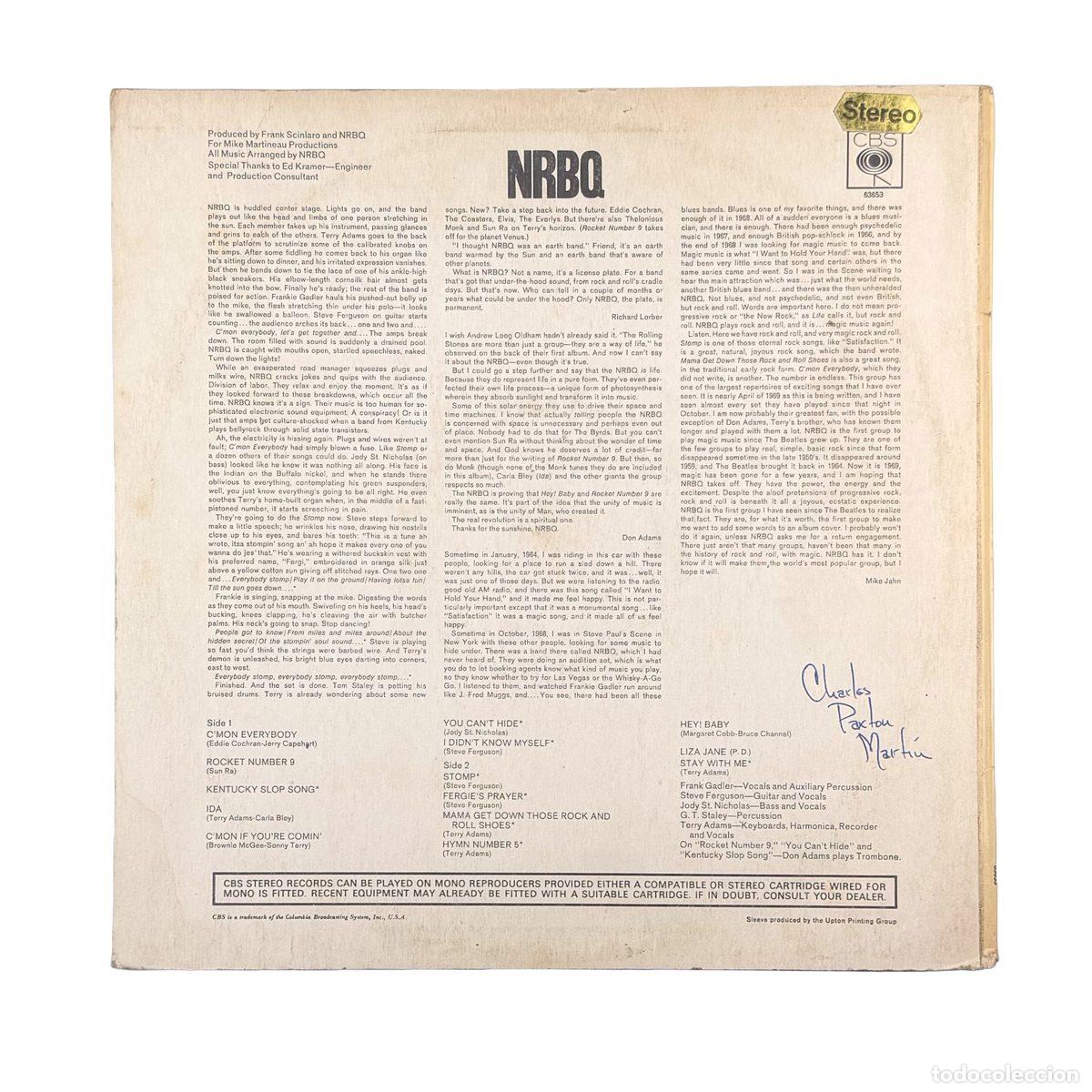 Discos de vinilo: LP. NRBQ. NRBQ (VG+/VG+) - Foto 2