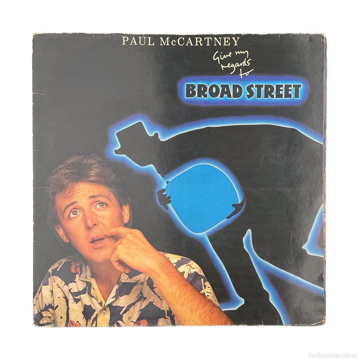 Discos de vinilo: LP. Paul McCartney. Give My Regards To Broad Street (G/VG)