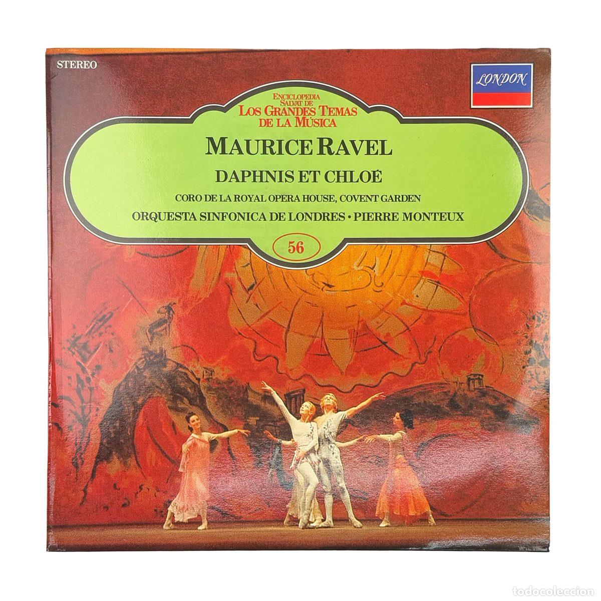 Discos de vinilo: LP. Maurice Ravel. Daphnis Et Chloe (VG+/NM)