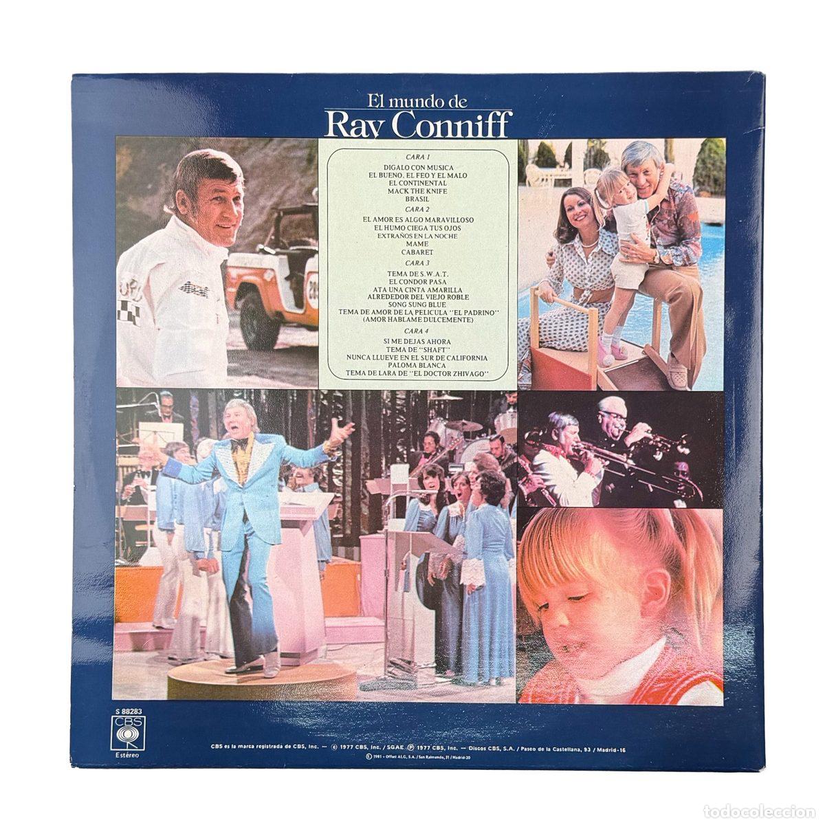 Discos de vinilo: 2xLP, Gat. Ray Conniff. El Mundo De Ray Conniff (VG+/VG+) - Foto 2